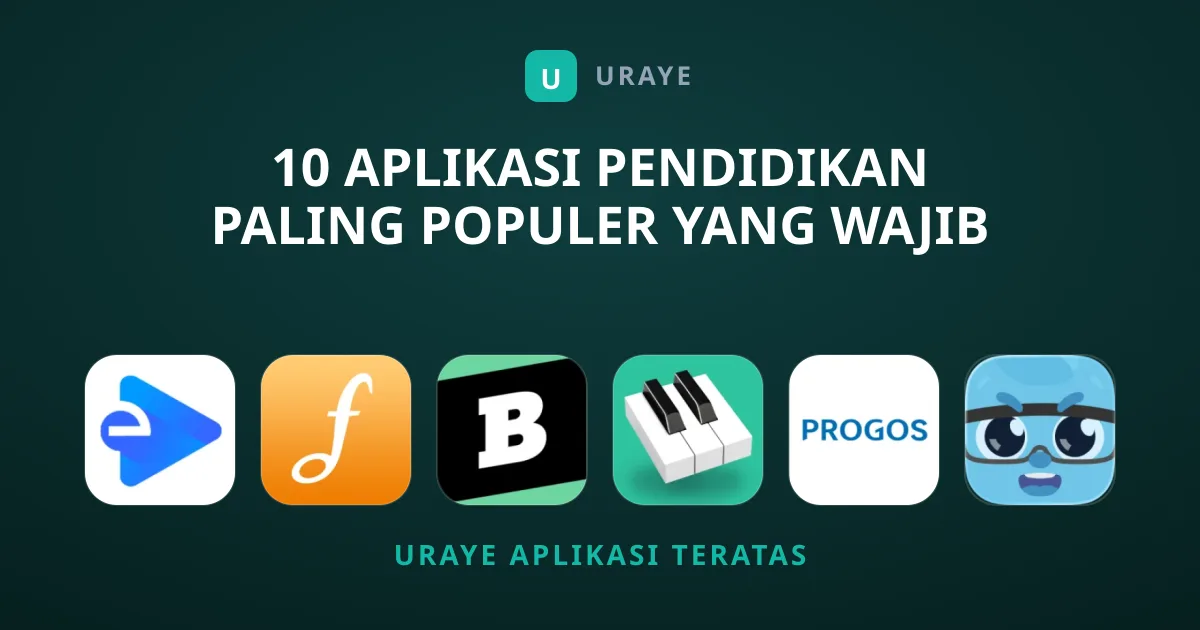 10 Aplikasi Pendidikan Paling Populer yang Wajib Anda Unduh